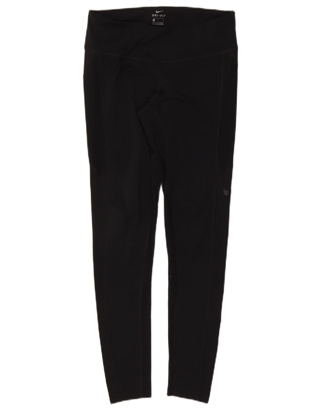 Legging Nike Dri Fit pour femme UK 14 Large Noir Polyester