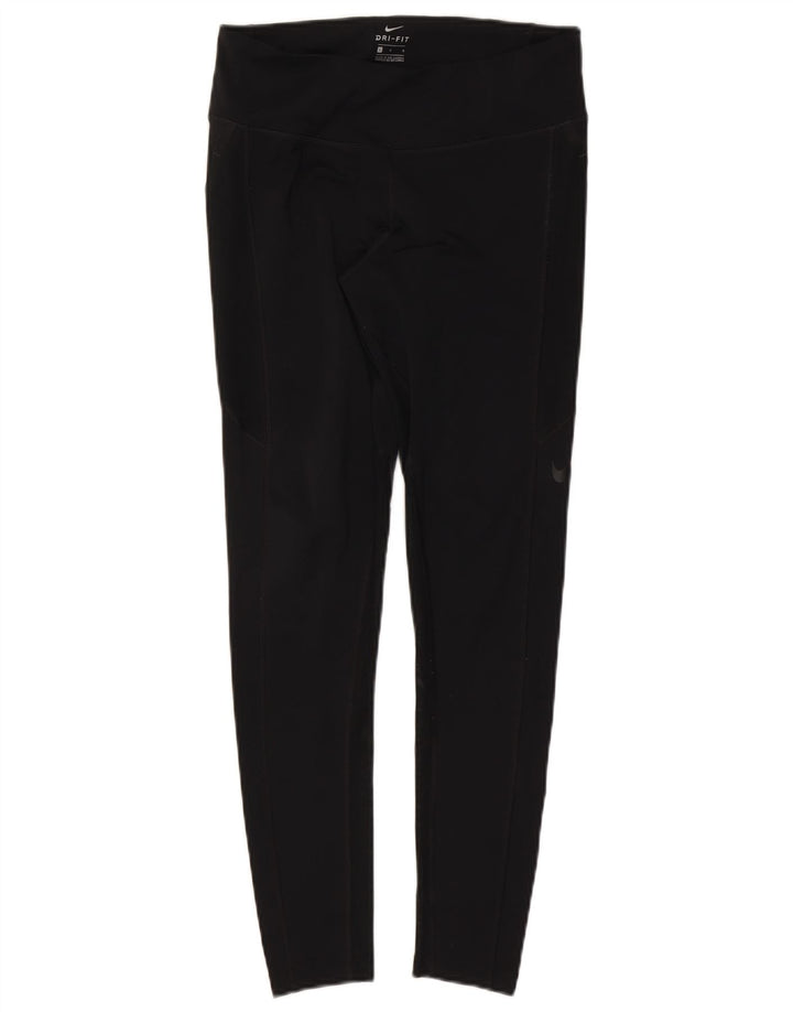 Legging Nike Dri Fit pour femme UK 14 Large Noir Polyester