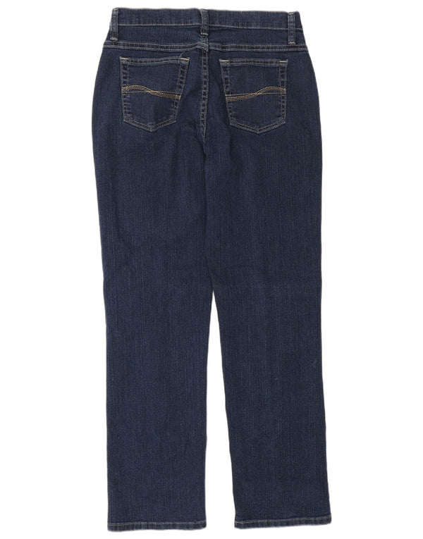 Lee Jean droit pour femme US 8 Medium W28 L30 Bleu marine Coton