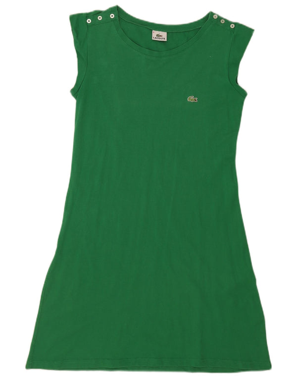 Robe T-Shirt Lacoste Fille 7-8 ans Coton Vert