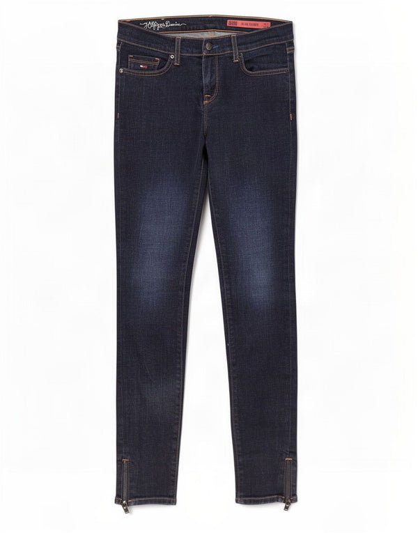 Tommy Hilfiger Jean Skinny Nina Femme W28 L30 Bleu Marine Coton