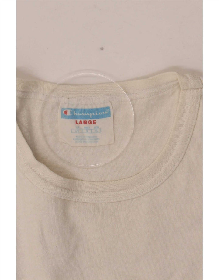 Champion T-Shirt Homme Grand Blanc