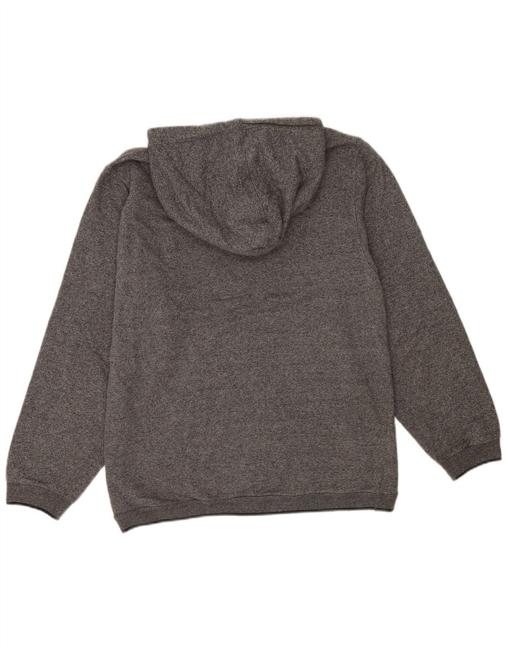 Champion Pull à capuche coupe classique pour homme, grand gris moucheté