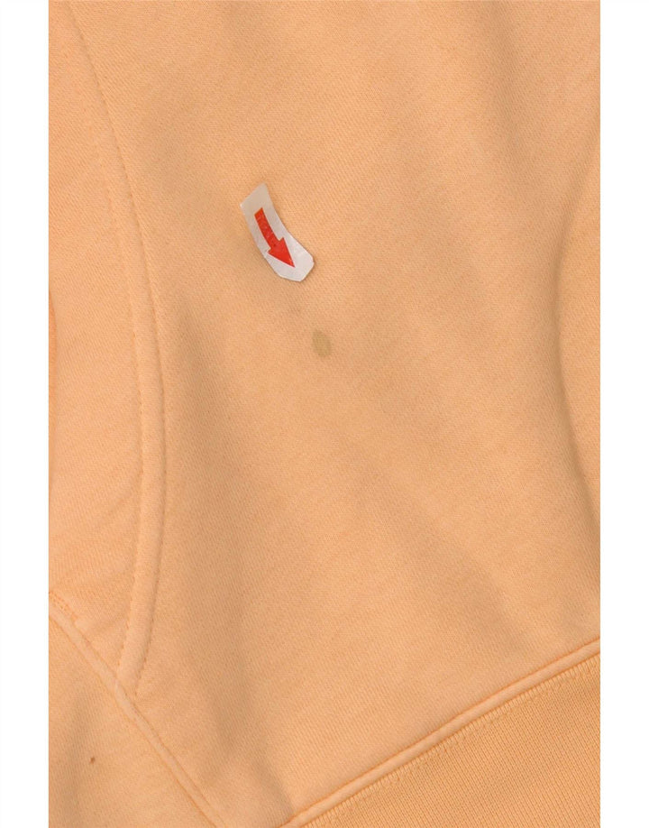 Nike Pull à capuche en coton orange moyen pour homme