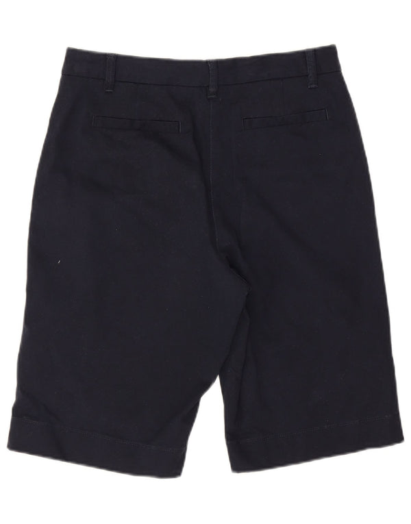 Marks & Spencer Short chino pour femme UK 10 Small W30 Bleu marine Coton