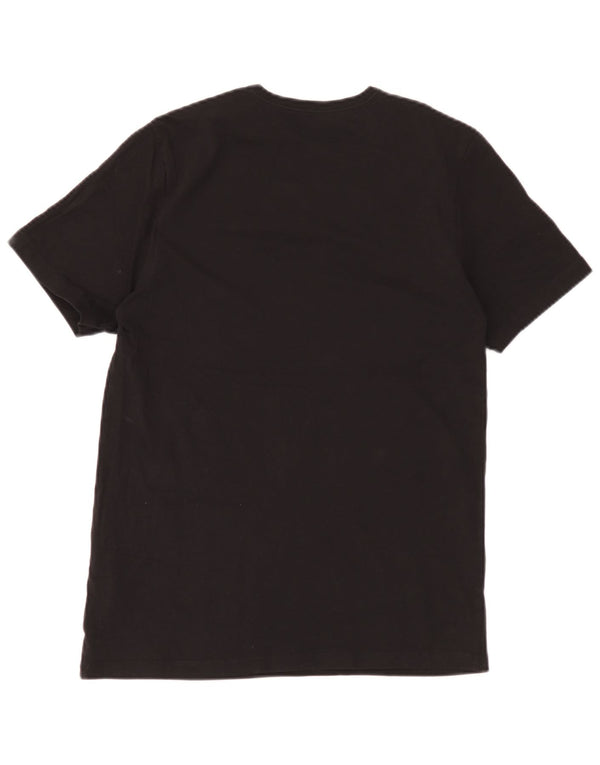Hugo Boss Homme T-Shirt Top Coton Noir Moyen