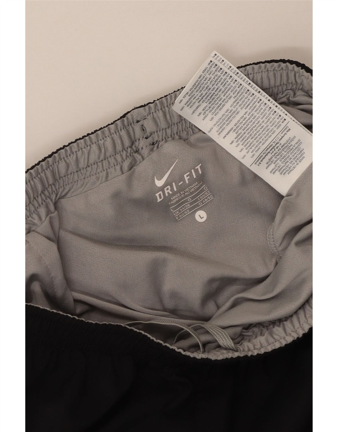 Nike Short de bain Dri Fit pour homme en polyester color block Taille L