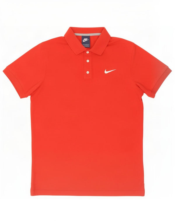 Nike Polo Homme Grand Rouge Coton
