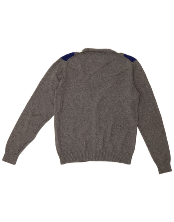 Sun68 Pull Cardigan Homme Petit Gris Argyle/Diamant Coton