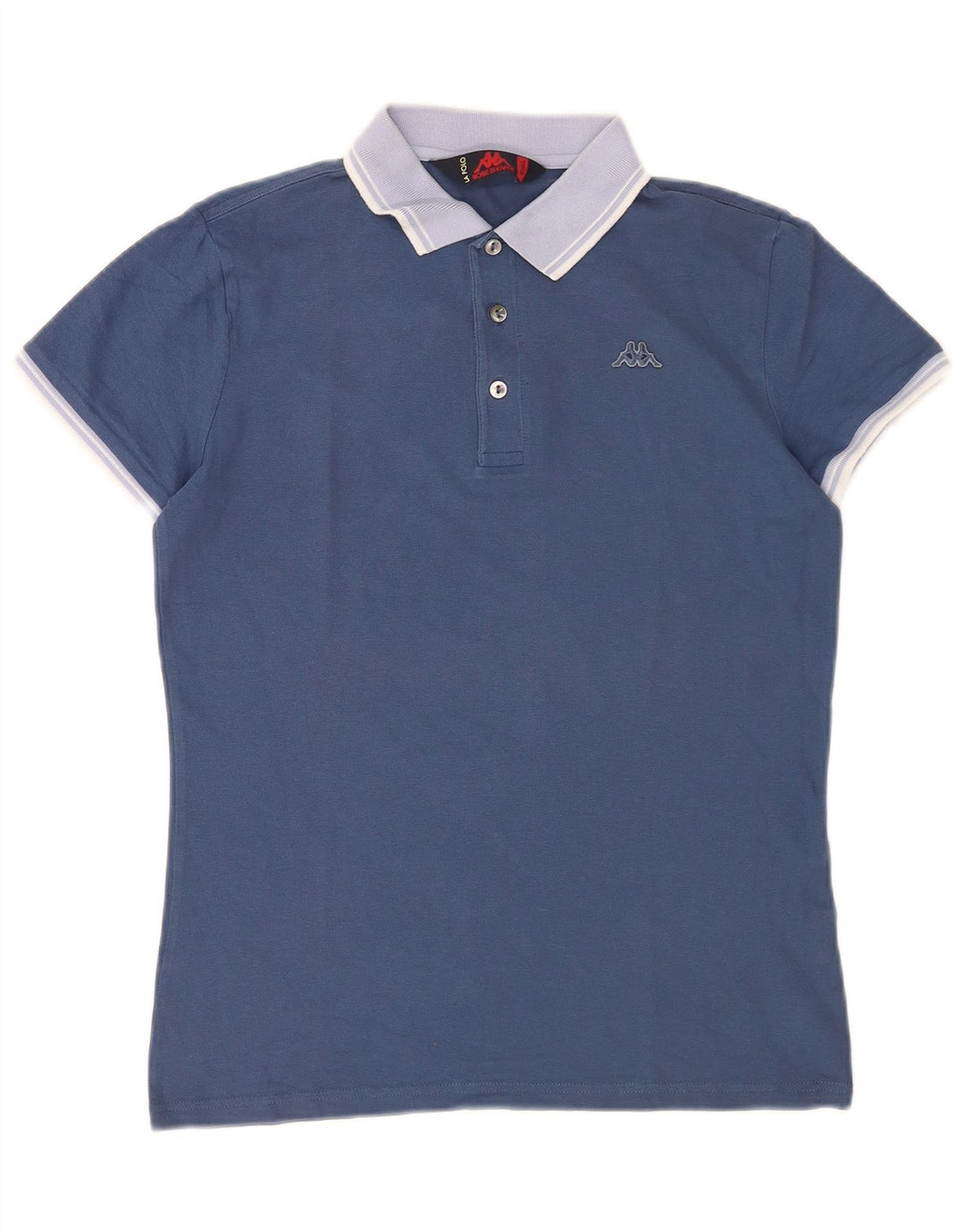 Kappa Polo Homme Small Bleu Colorblock