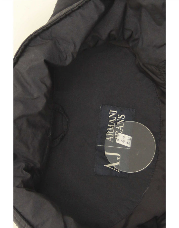 Armani Jeans Veste matelassée homme UK 42 XL Noir Polyamide