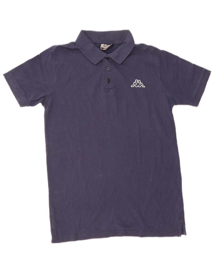 Kappa Polo Homme Bleu Marine Moyen Coton