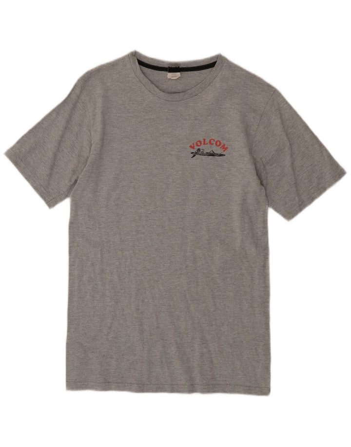 Volcom T-Shirt Graphique Homme Petit Gris Coton