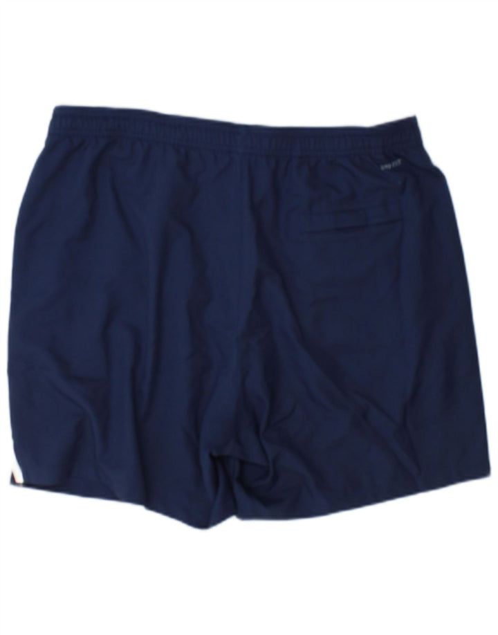 Nike Short de sport Dri Fit pour homme Taille L Bleu marine