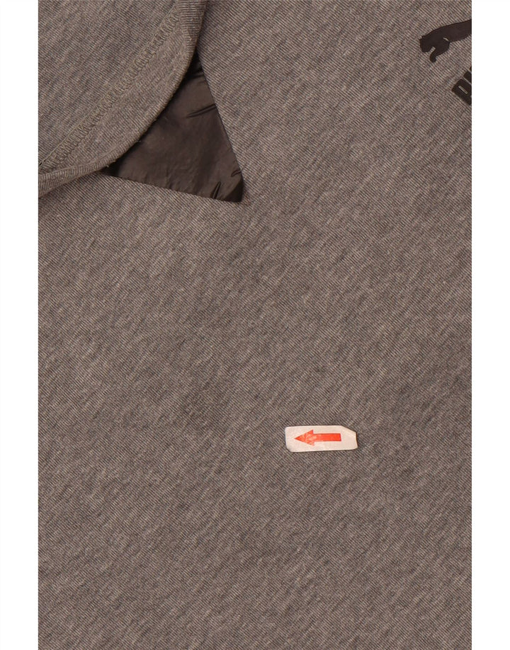 Puma Sweat-shirt graphique pour homme XL Gris Coton