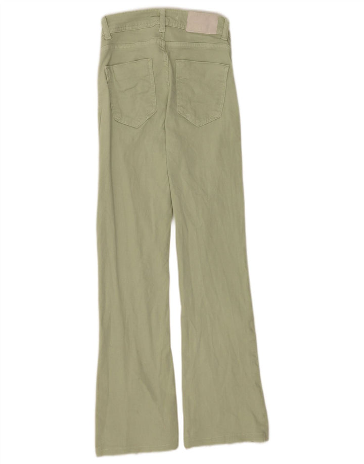 Zara Jean évasé pour femme EU 36 XS W26 L28 Vert