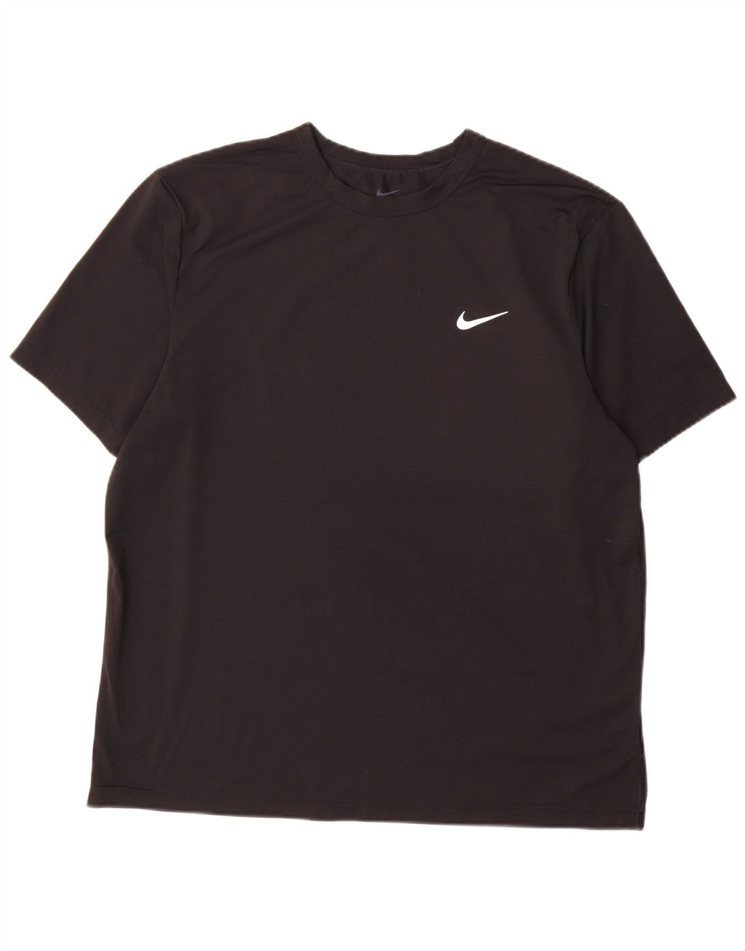 Nike Hommes Dri Fit T-Shirt Haut Large Noir Polyester