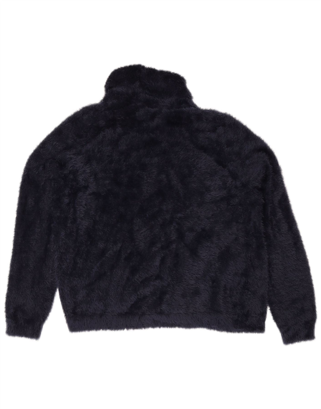 Marks & Spencer Pull Cardigan Femme UK 18 XL Bleu Marine Polyamide