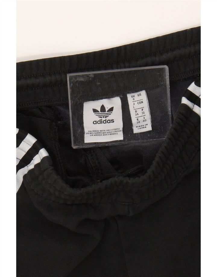 ADIDAS Pantalon de survêtement pour femme UK 8 Small Noir Polyester