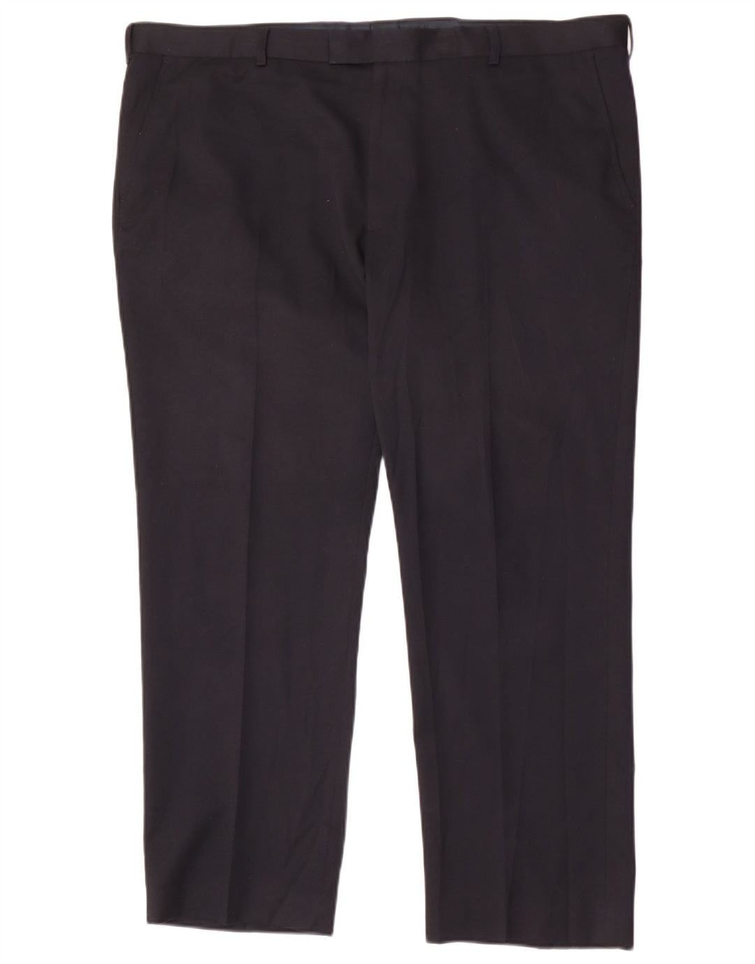 Marks & Spencer Pantalon de Costume Droit Regular Homme W42 L29 Bleu Marine
