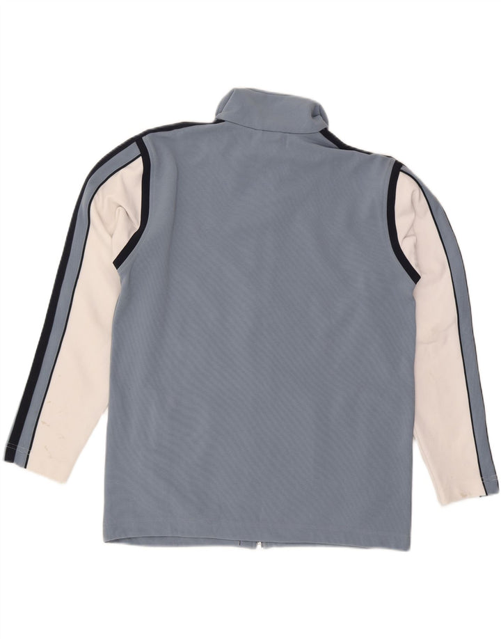 Kappa Veste de Survêtement Homme Bleu Moyen Polyester Colorblock