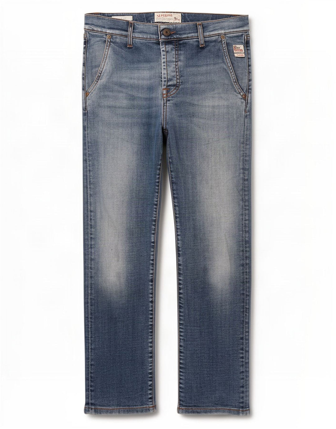 Roy Rogers Jean Slim Femme W31 L26 Bleu Coton