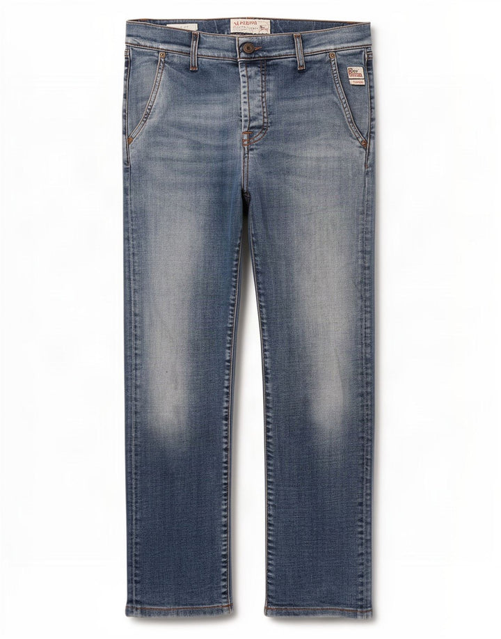 Roy Rogers Jean Slim Femme W31 L26 Bleu Coton