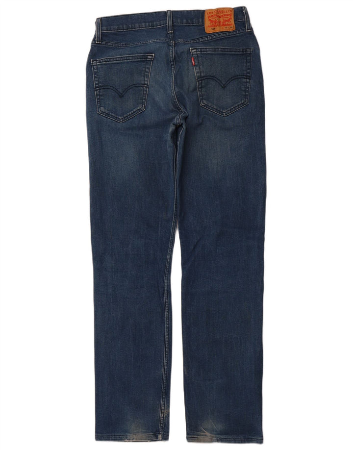 LEVI'S Jean Droit 516 Homme W33 L34 Bleu Coton