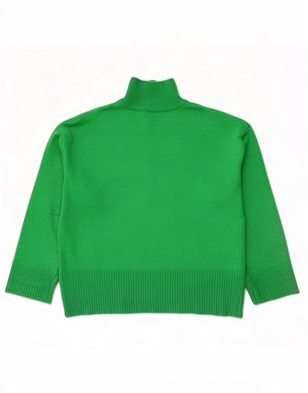 Zara Pull col zippé pour femme UK 16 Large Vert