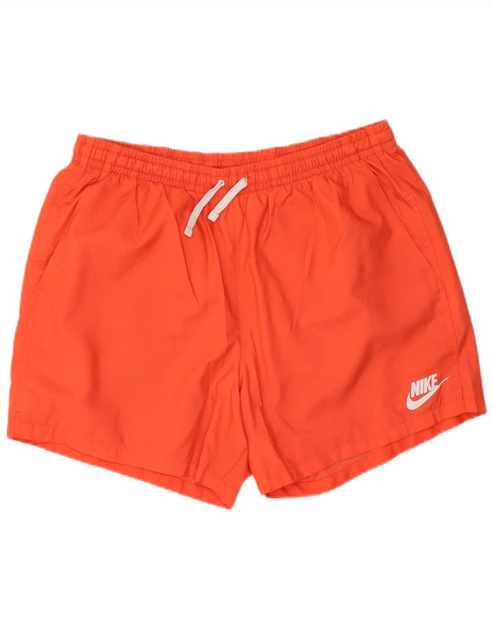 Nike Maillot de bain pour homme 2XL Orange Polyester