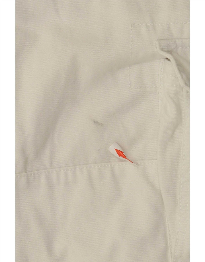 Short Cargo Vintage Homme XL W38 Blanc