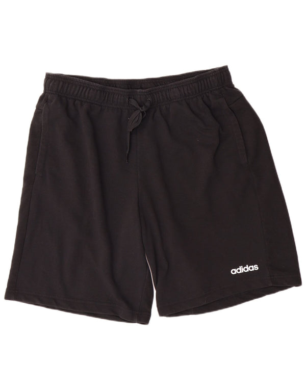 ADIDAS Short de sport homme XL coton noir