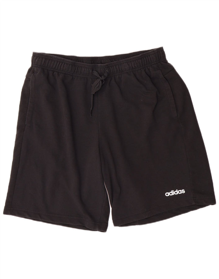 ADIDAS Short de sport homme XL coton noir