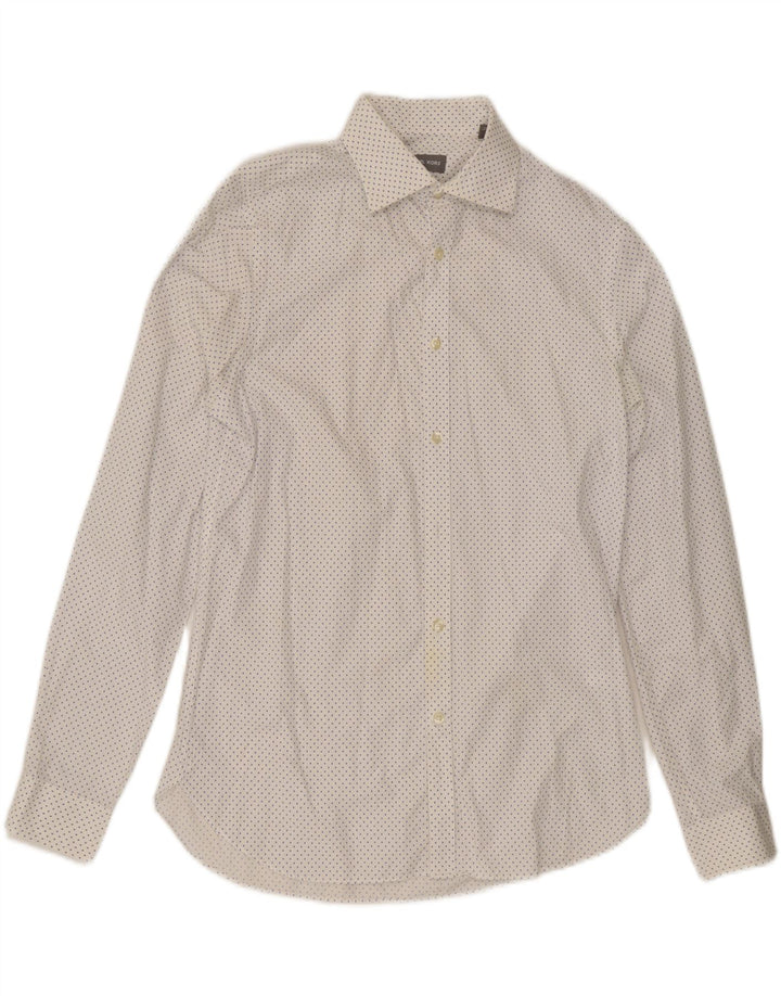 MICHAEL KORS Chemise Homme Medium Blanc Tacheté