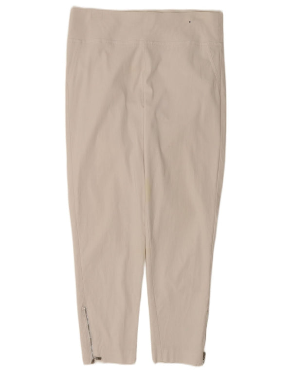 Marks & Spencer Legging autographe pour femme UK 14 Large W34 Viscose blanche