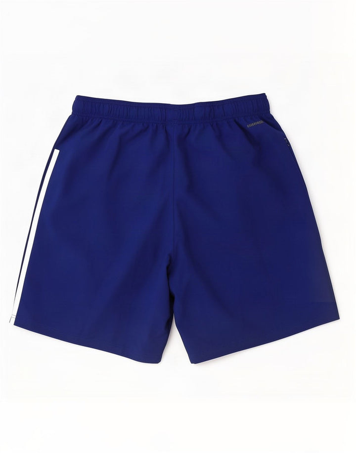 Adidas Short de sport Aeroready pour hommes, grand bleu, polyester
