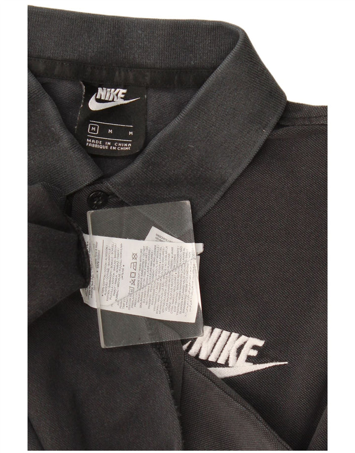 Polo Nike Homme Coton Noir Moyen