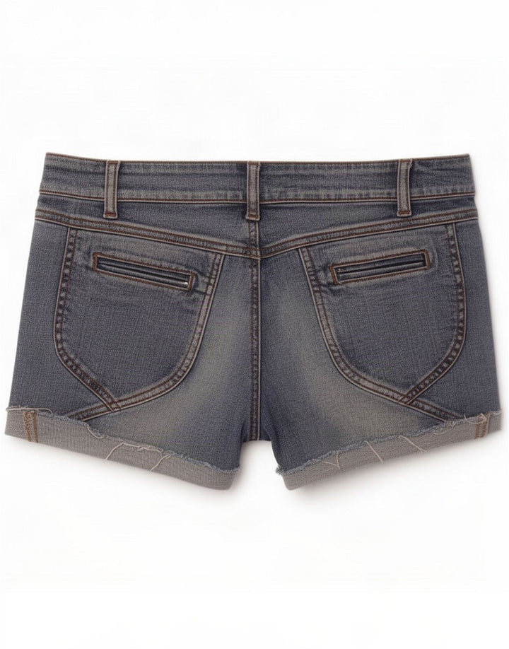 Liu Jo Short en jean pour femme Medium W28 Bleu