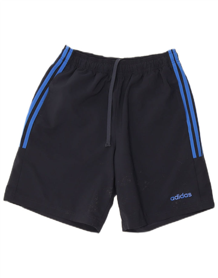 Adidas Short de sport pour homme Bleu marine moyen Polyester