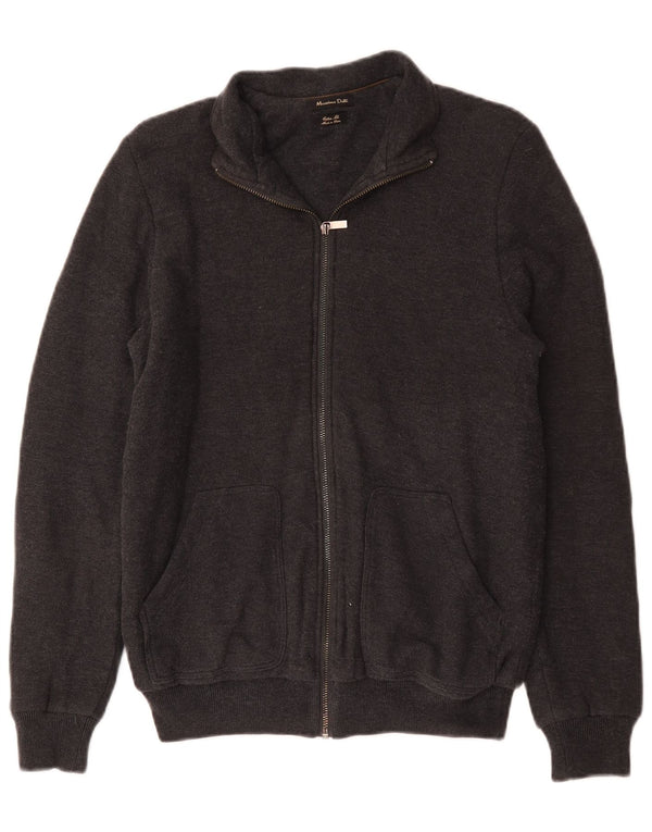 Massimo Dutti Veste de Survêtement Homme Gris Moyen Coton