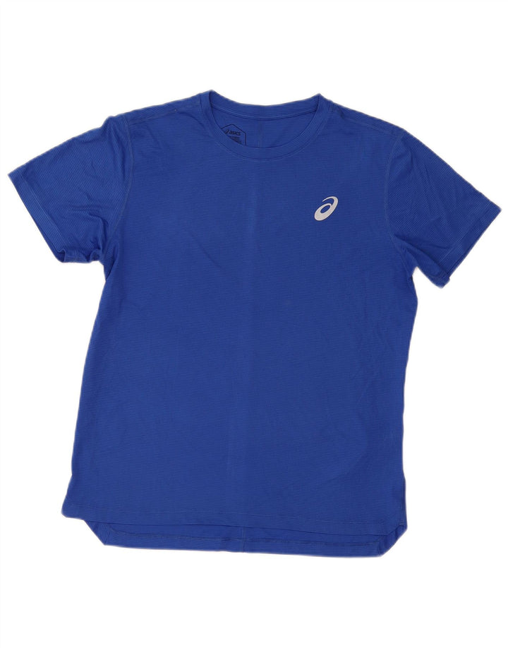Asics T-Shirt Homme Haut Petit Bleu Polyester
