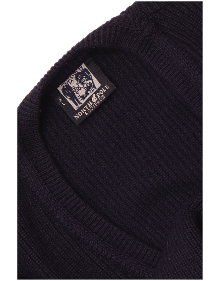 North Pole Pull Cardigan Homme XL Bleu Marine