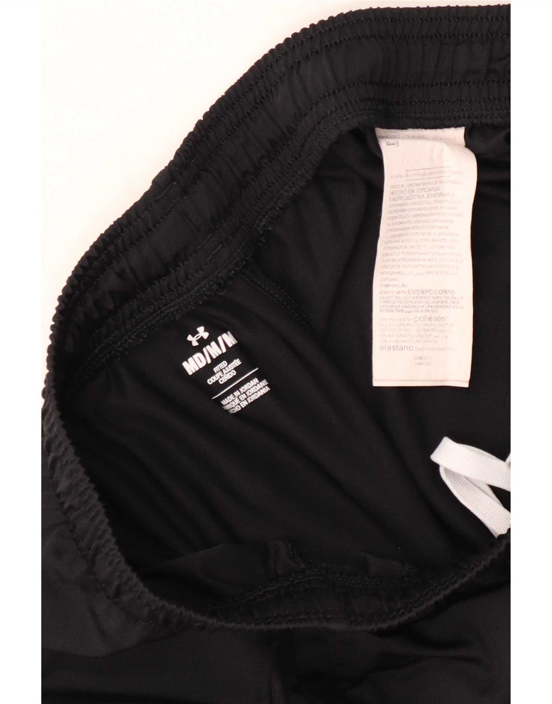 Under Armour Pantalon de Survêtement Fitted Homme Noir Moyen Polyester