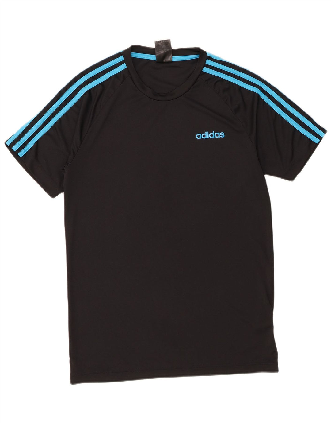 Adidas Hommes Climalite T-Shirt Haut Petit Noir Polyester