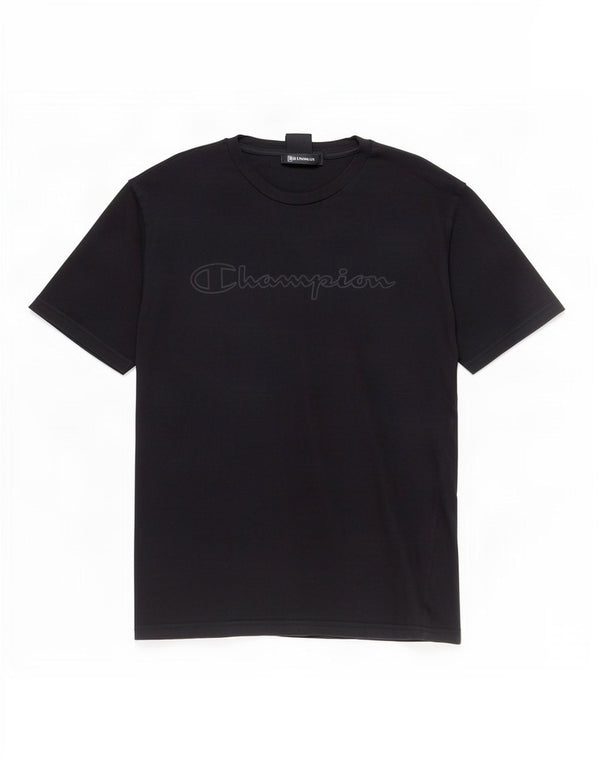 Champion T-Shirt Graphique Homme Grand Bleu Marine Coton