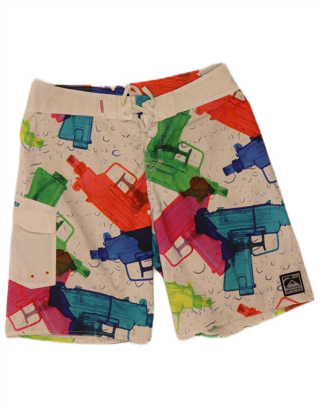 Quiksilver Short de Bain Graphique Homme Moyen Multicolore Polyester