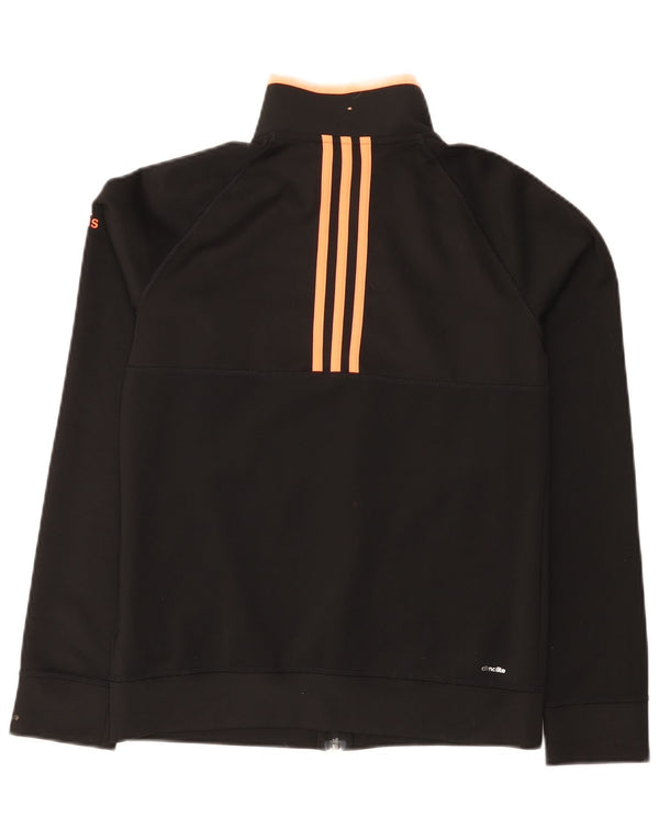 Adidas Climalite Survêtement Top Veste UK 12/14 Medium Noir