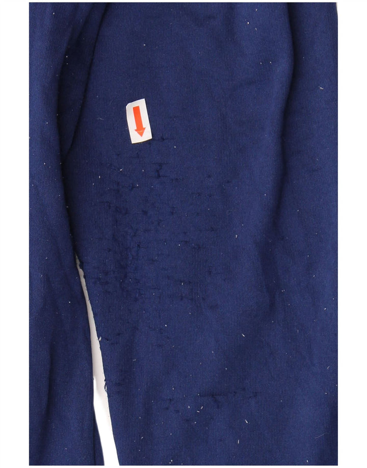 FILA Veste de survêtement pour femme UK 16 Large Bleu Marine Polyester