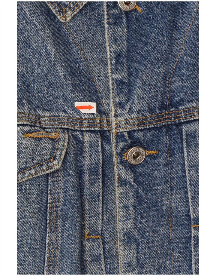 GENERAL COMPANY Mens Denim Jacket UK 42 XL Blue