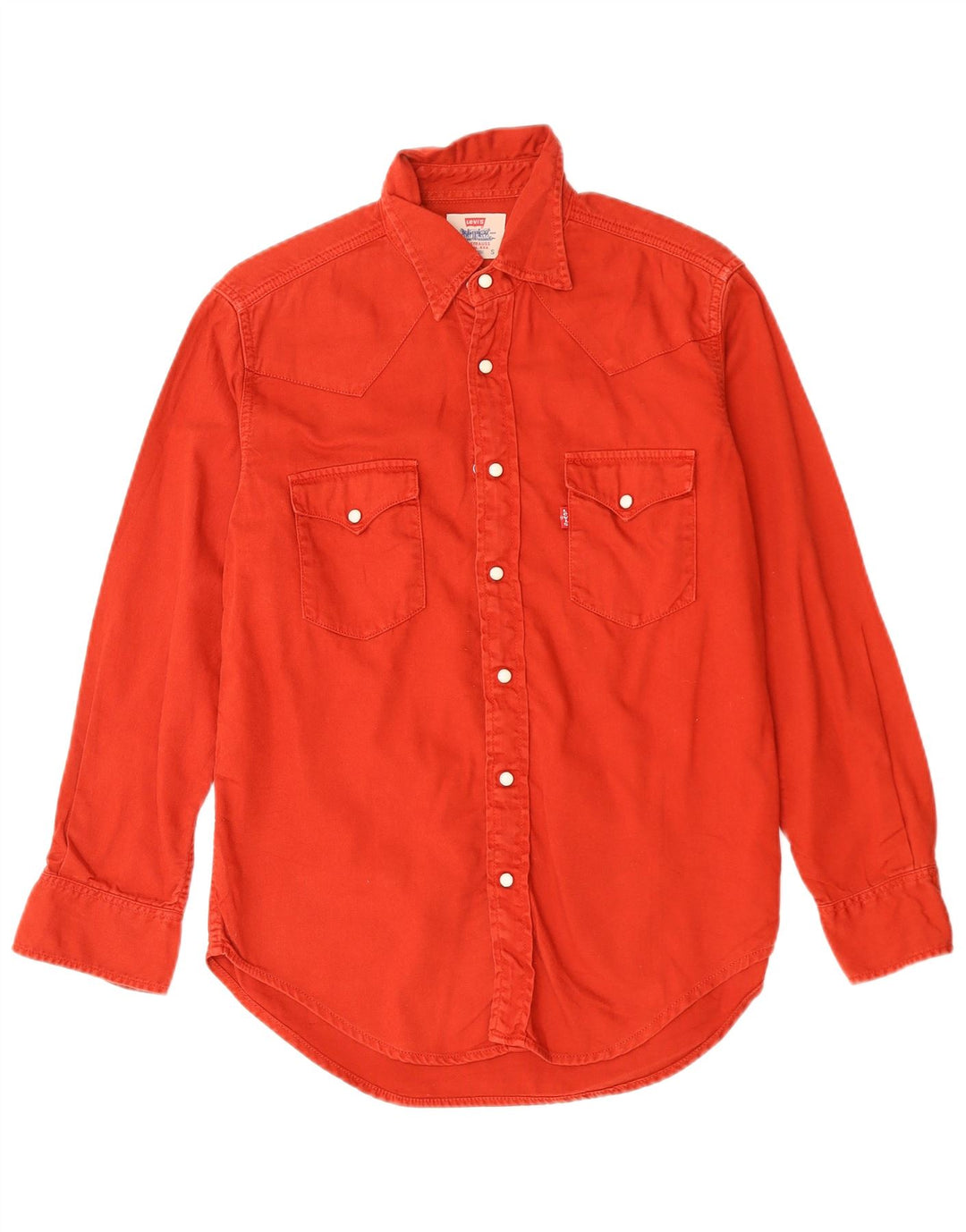 LEVI'S Chemise Homme Small Rouge Coton